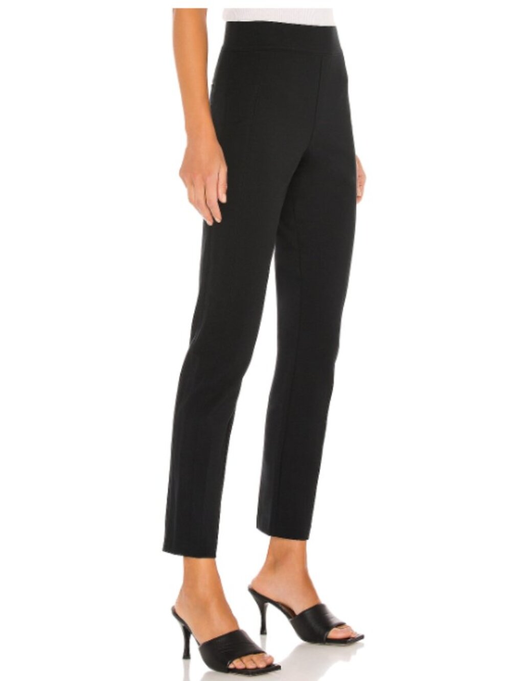 NWT Spanx SPANXsupersmooth® PerfectFit- Ponte Slim Straight Pant S Black $158
